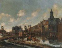 Thomas Heeremans The Haarlemmerpoort, Amsterdam