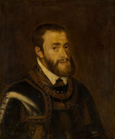 After Titian Portrait of Emperor Charles V