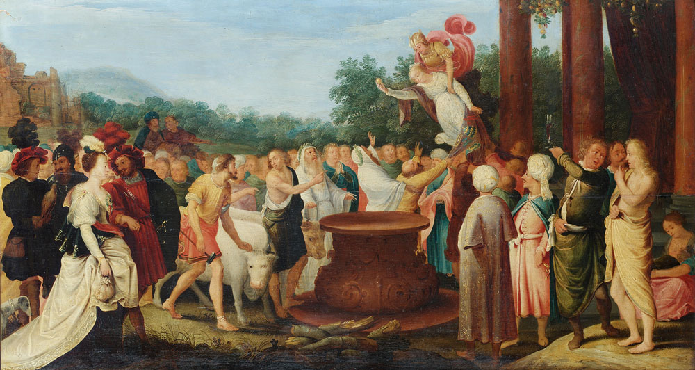 Studio of Adriaen van Stalbemt - The Banquet of the Gods