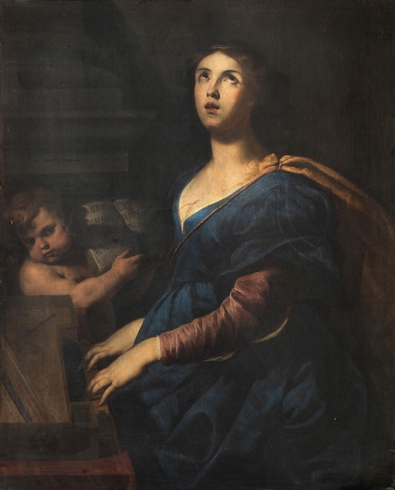 Andrea Vaccaro - Saint Cecilia