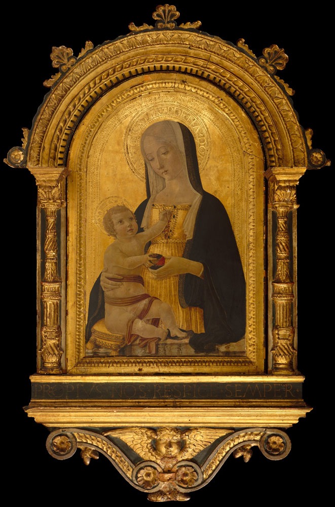 Benvenuto di Giovanni - Madonna and Child