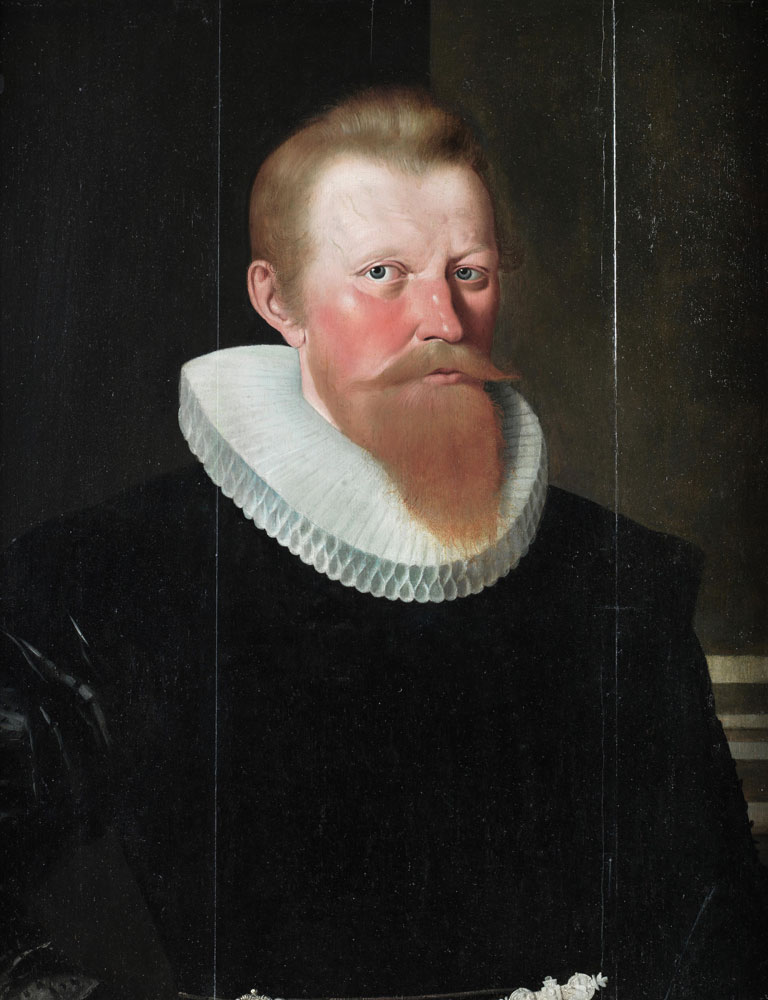 Studio of Cornelis de Vos - Portrait of a gentleman, half-length