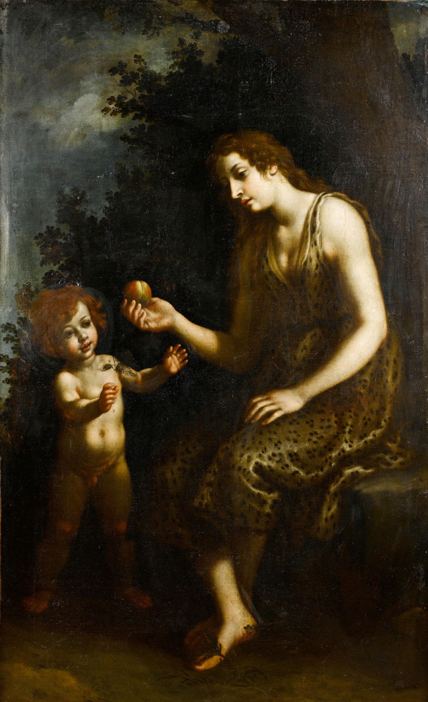 Francesco Curradi - Eve and her son