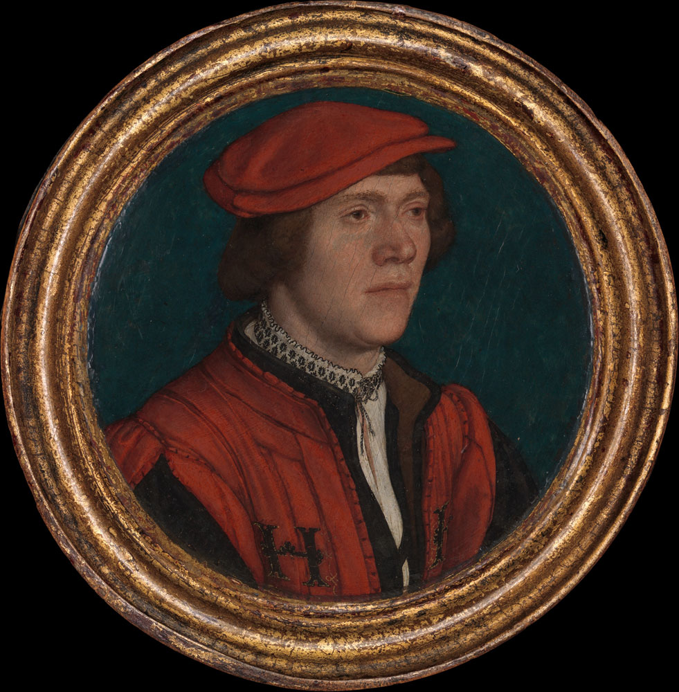 Hans Holbein the Younger - Portrait of a Man in a Red Cap