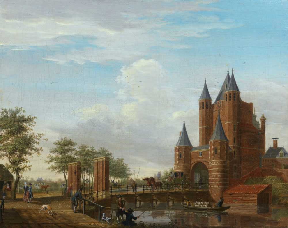 Isaac Ouwater - The Amsterdamse Poort, Haarlem