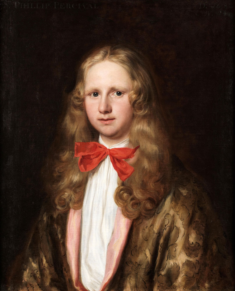 Jakob Ferdinand Voet - Portrait of Sir Philip Perceval (1656-1680), half-length