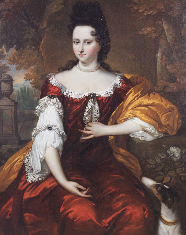 Jan Vollevens the Elder - Portrait of a lady, three-quarter-length