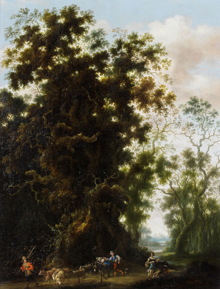 Joachim Govertsz. Camphuysen - A wooded landscape
