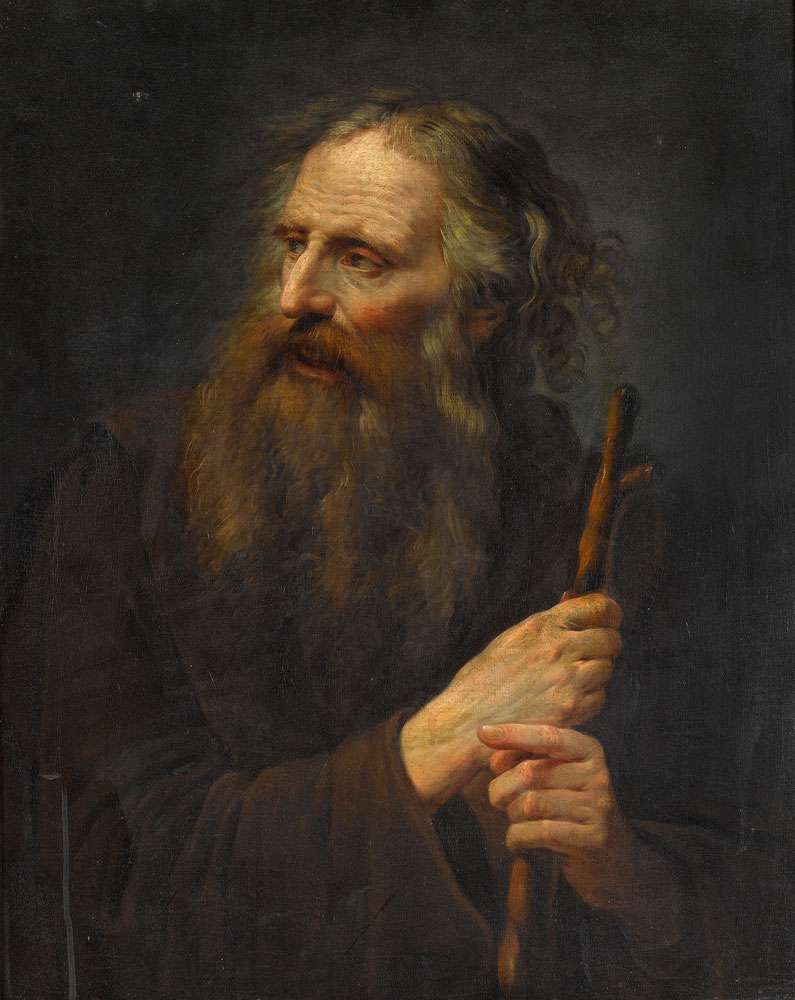 Attributed to Joseph Marie Vien - A hermit