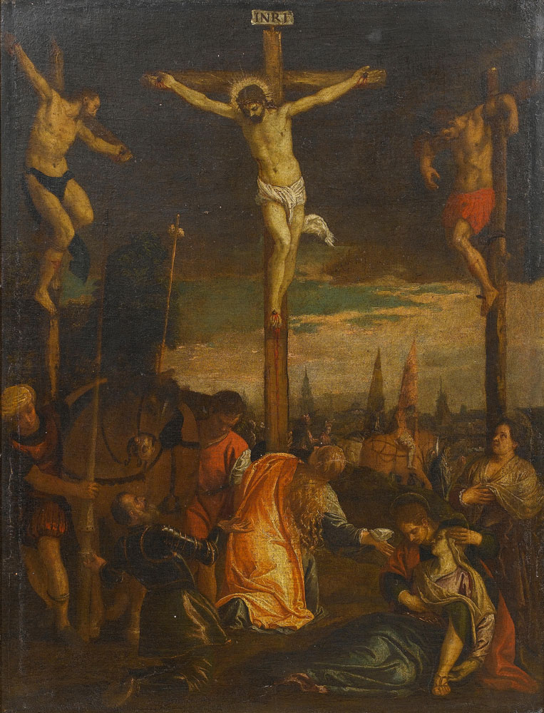 Workshop of Paolo Veronese - The Crucifixion