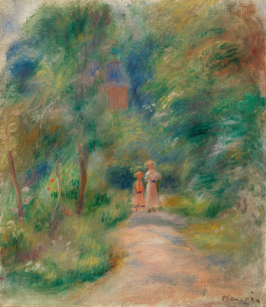 Pierre-Auguste Renoir - Two Figures on a Path