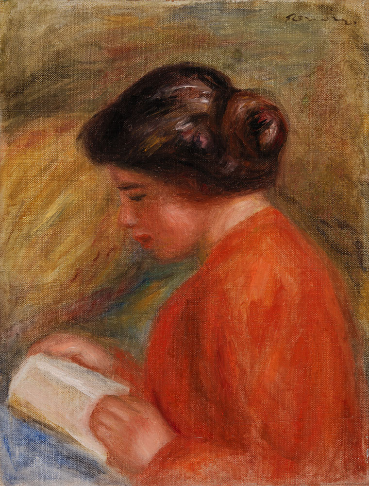 Pierre-Auguste Renoir - Young Woman Reading