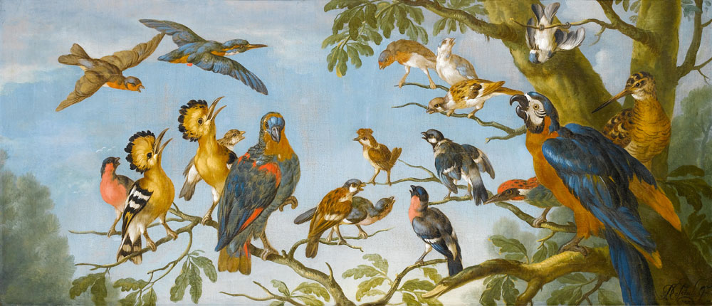 Pieter Casteels III - A concert of birds