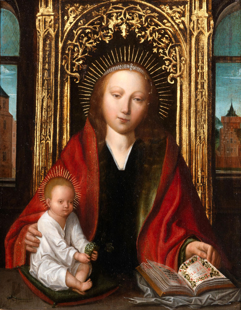 Circle of Quentin Matsys - The Madonna and Child