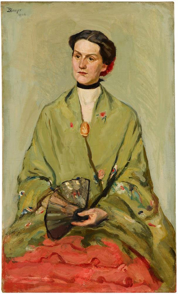 Robert Breyer - Portrait of the Artists Wife