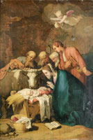 Abraham Bloemaert The Adoration of the Shepherds