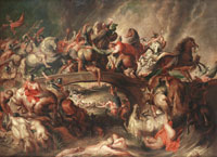 After Peter Paul Rubens The Battle of the Amazons