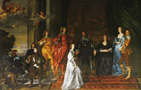 Anthony van Dyck The Pombroke Family
