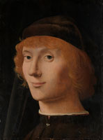 Antonello da Messina Portrait of a Young Man