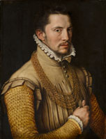 Anthonis Mor and studio Portrait of a Man