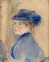 Pierre-Auguste Renoir Bust of a Woman