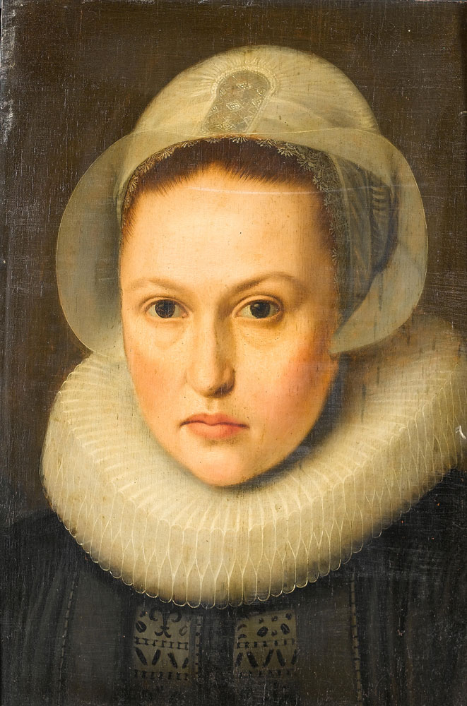 School of Amsterdam - Portrait of a lady, bust-length