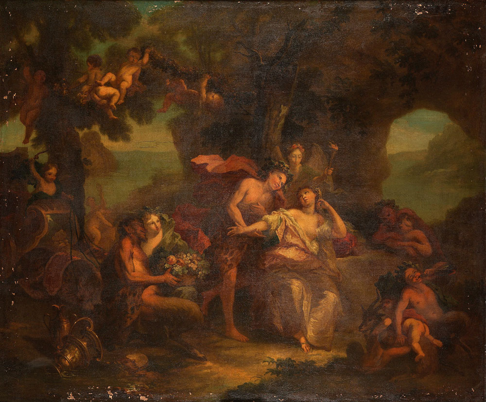 After Antoine Coypel - Bacchus and Ariadne on the Island of Naxos