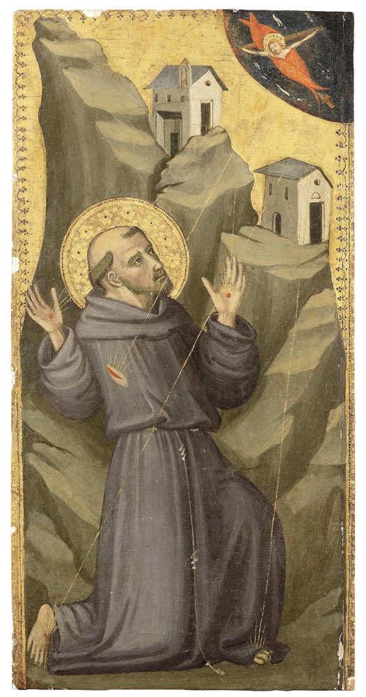 Bicci di Lorenzo - Saint Francis receiving the Stigmata