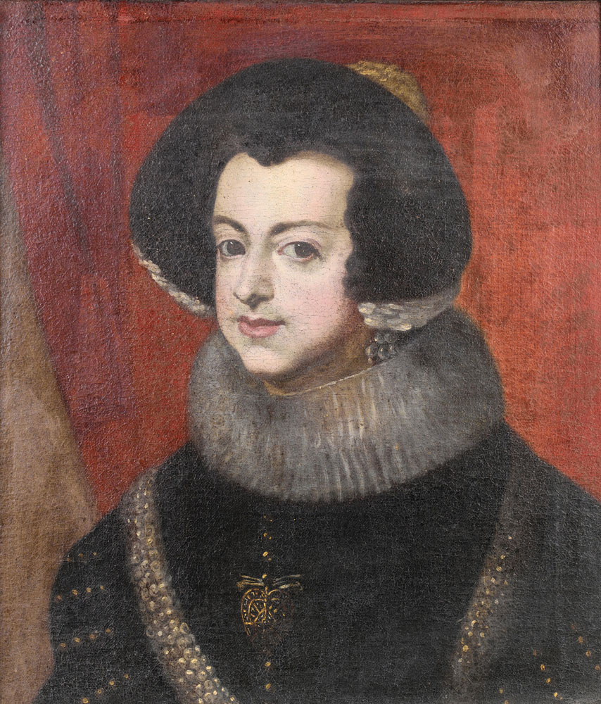 After Diego Velasquez - Portrait of Queen Isabella of Spain