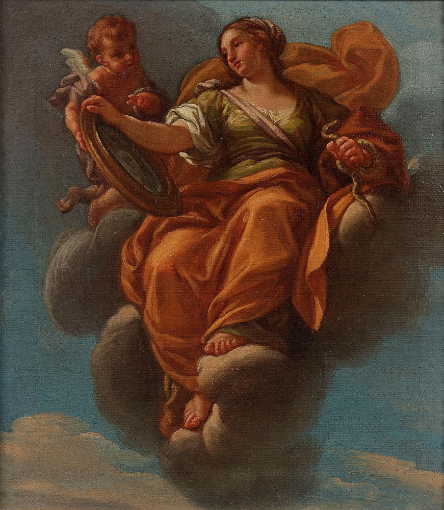 Giuseppe Bartolomeo Chiari - An allegory of Fortitude