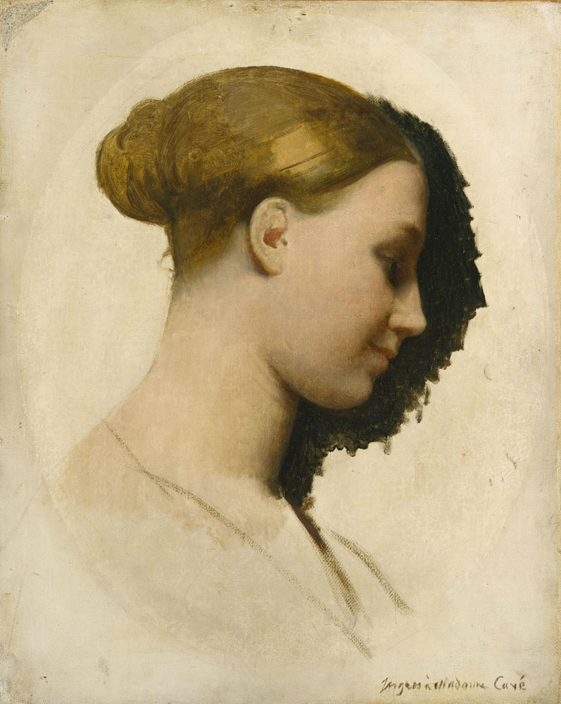 Jean Auguste Dominique Ingres - Madame Edmond Cavé (Marie-Élisabeth Blavot, born 1810)