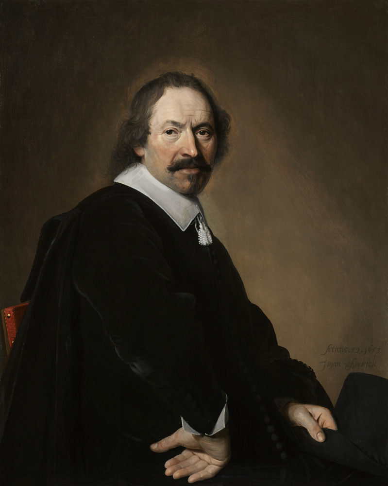 Johannes Verspronck - Portrait of Johan de Waal (1594–1678)