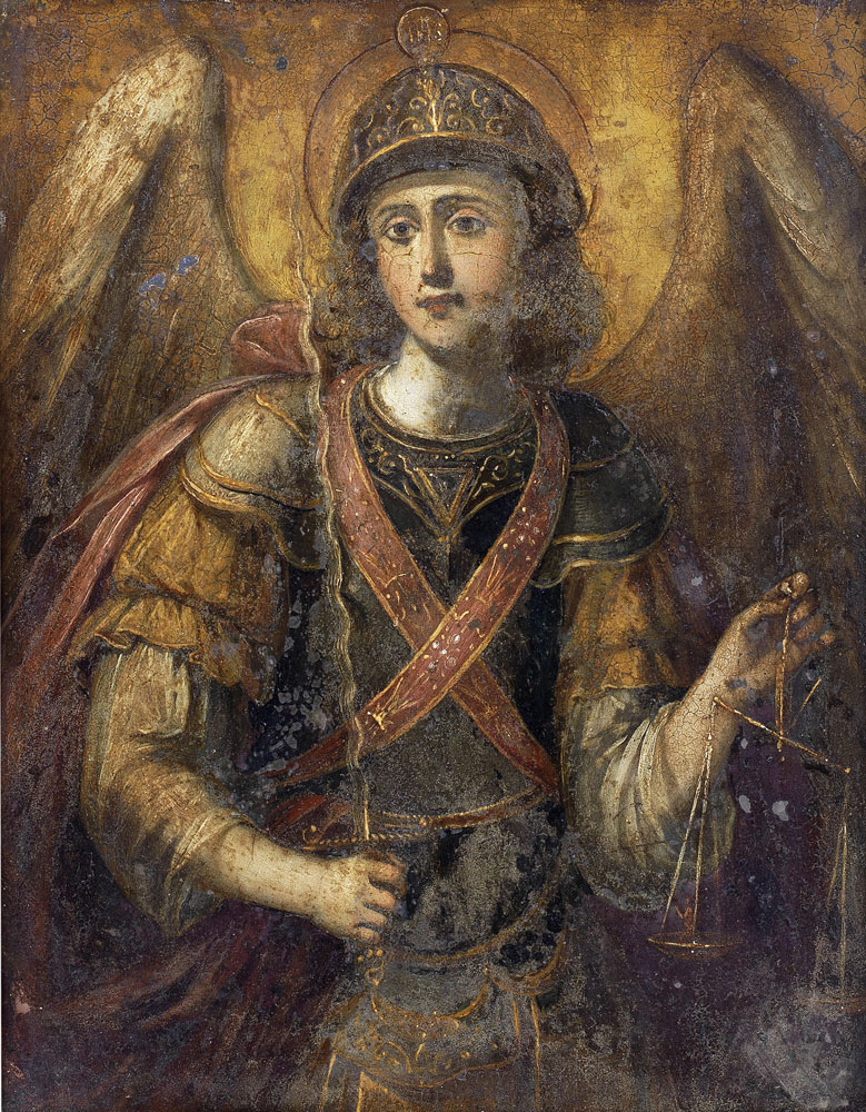 Spanish School - The Archangel Michael