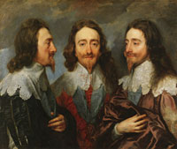 Anthony van Dyck Charles I in Three Positions