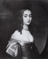 Gerard van Honthorst - Henriette Marie, Princess Palatine, Half-Length