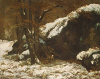Gustave Courbet The Deer