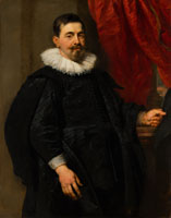 Peter Paul Rubens Portrait of a Man, possibly Peter van Hecke (1591-1645)