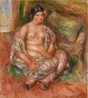 Pierre-Auguste Renoir Seated Odalisque