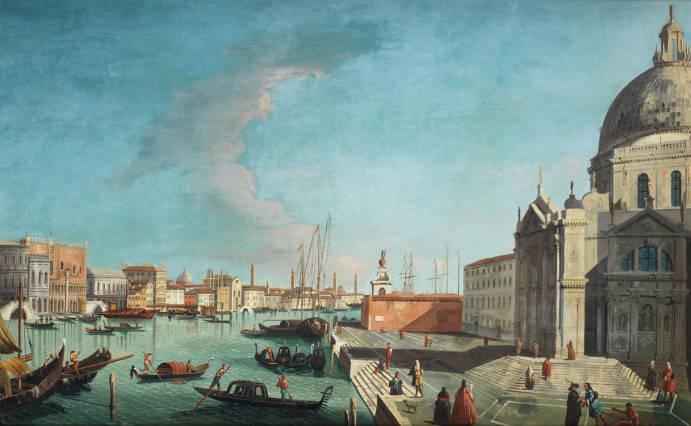Manner of Canaletto - The Grand Canal, Venice