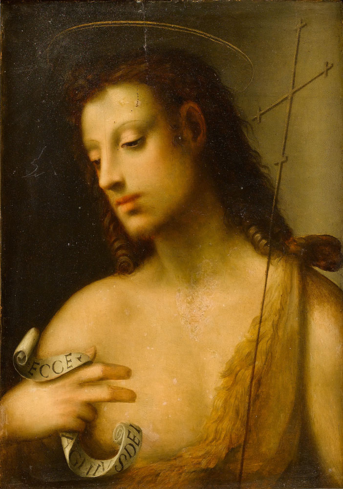 Domenico Puligo - Saint John the Baptist