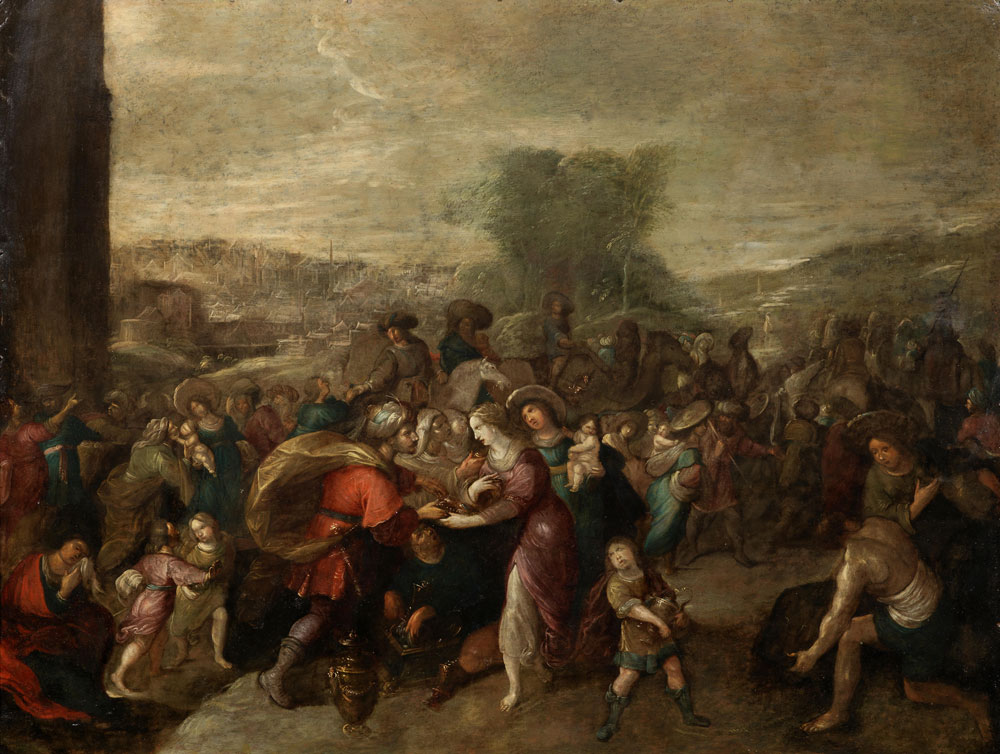 Frans Francken III - The Exodus from Egypt