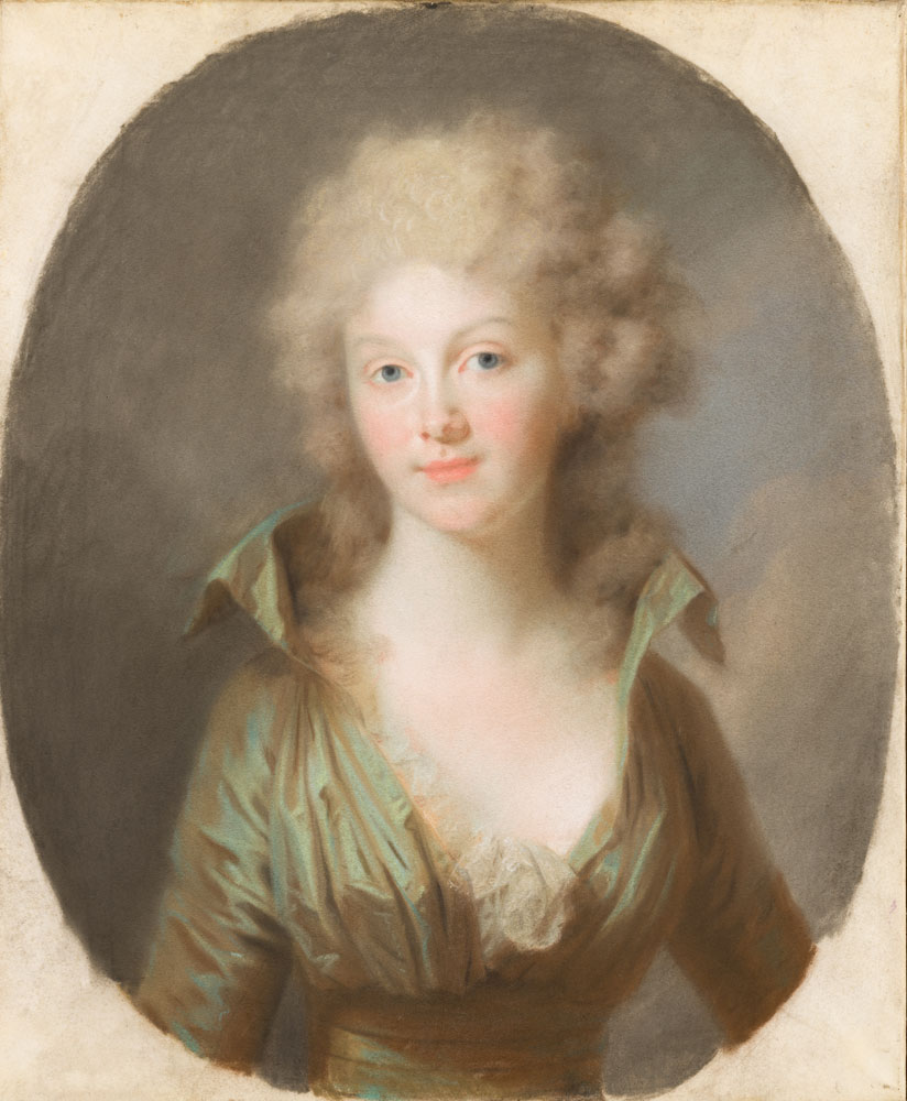 Johann Friedrich August Tischbein - Portrait of Frederika Louise Wilhelmina of Prussia (1774-1837)