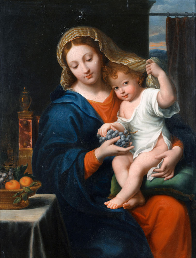 After Pierre Mignard - The Madonna of the Grapes