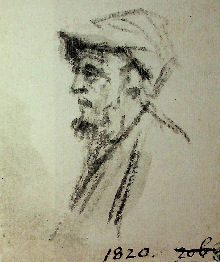 Rembrandt - Man's Head in Profile