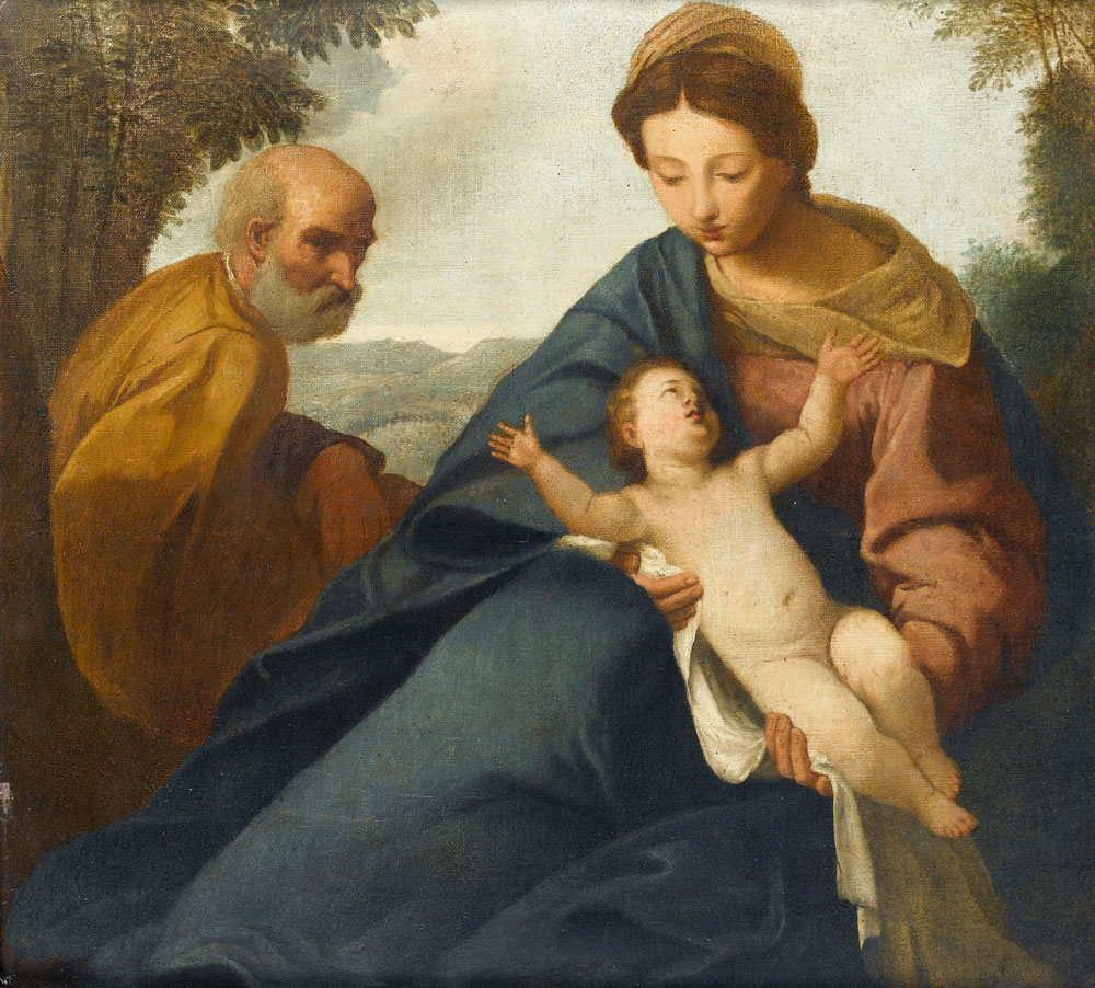 After Simone Cantarini - The Rest on the Flight into Egypt