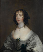 After Anthony van Dyck Portrait of Elizabeth, Countess of Peterborough,