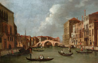 After Canaletto The Canarregio, Venice