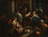 Workshop of Francesco Bassano the Younger The Presentation in the Temple