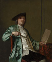 George van der Mijn Portrait of Cornelis Ploos van Amstel (1726-1798)
