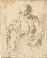 Guercino Saint Joseph and the Christ Child